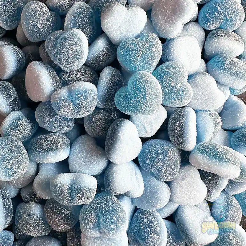 Blue Jelly Hearts