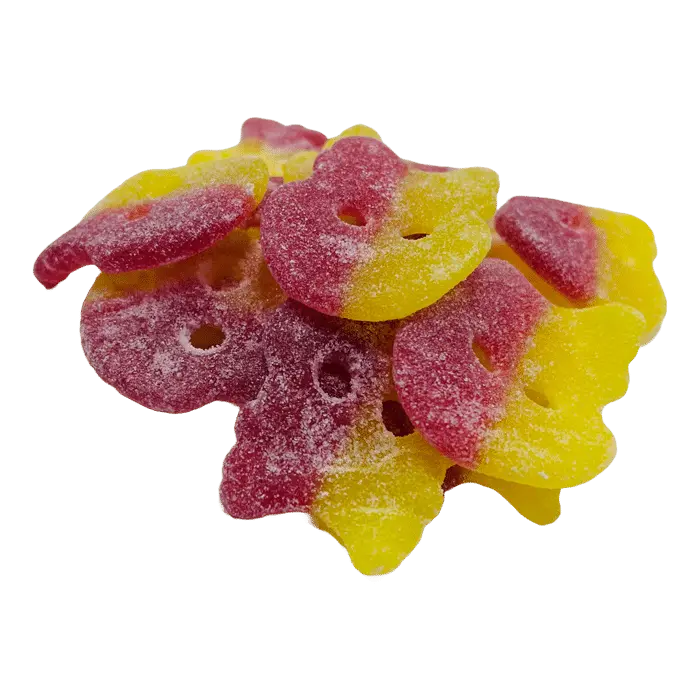 Bubs Big Sour Skull is a large, chewy Swedish candy with a bold, tangy sour flavor.