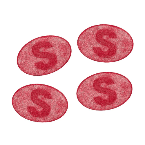 Candy People S-Märke Hallonsura – sour raspberry Swedish gummies.