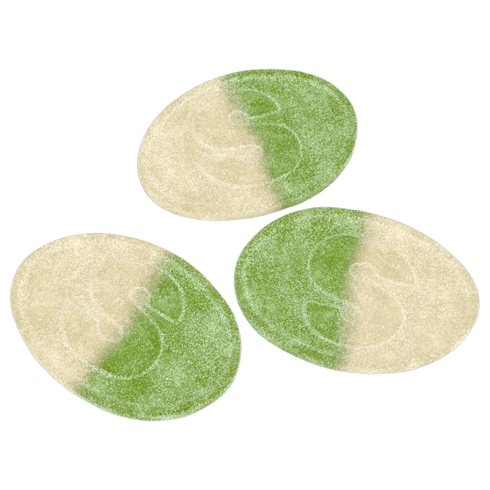 Candy People S-Märke Sour Apple Single View