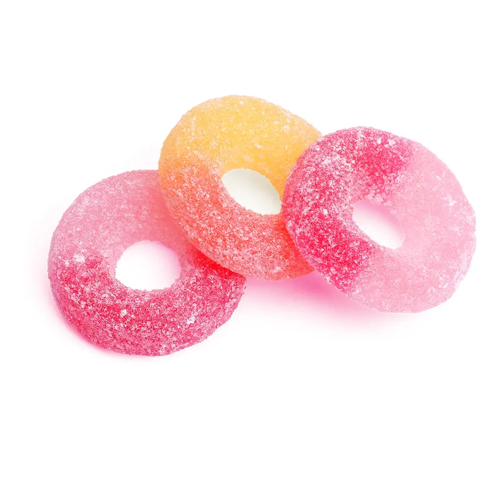 Fazer Tutti Frutti Rings– showcasing colorful, chewy Swedish candy rings with a vibrant mix of fruity flavors.