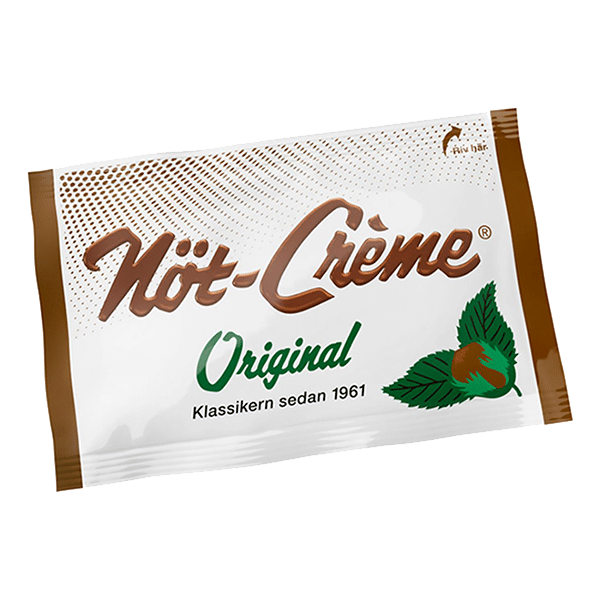 Not Crème candies combine rich hazelnut cream with a silky chocolate shell, creating a deliciously sweet treat.