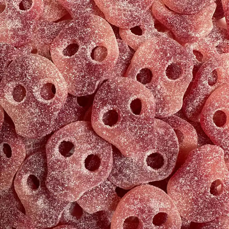 Sour Blueberry & Raspberry Skulls