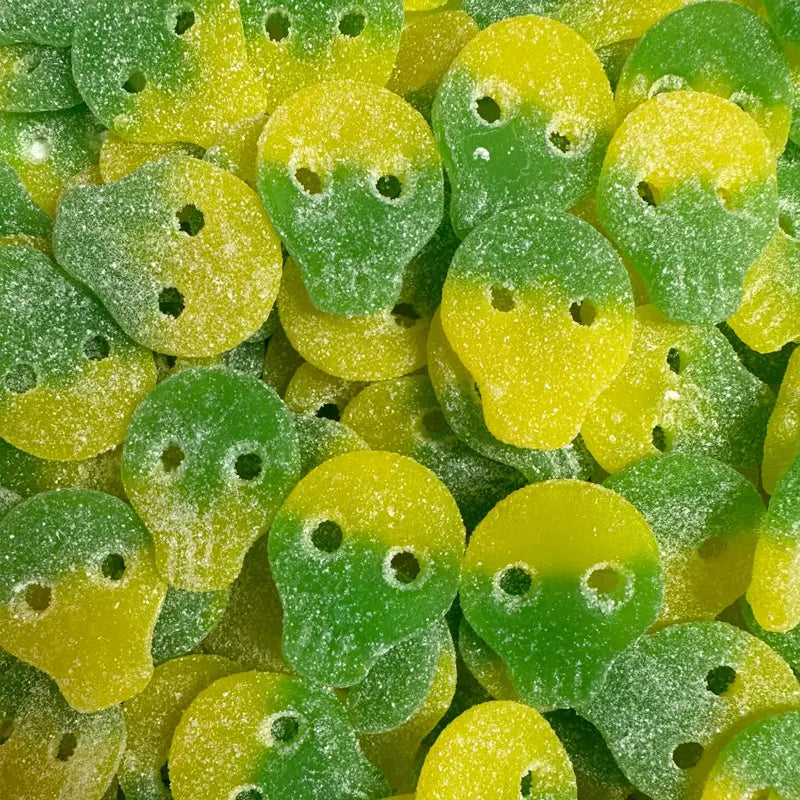 Sour Lemon/Apple Skulls