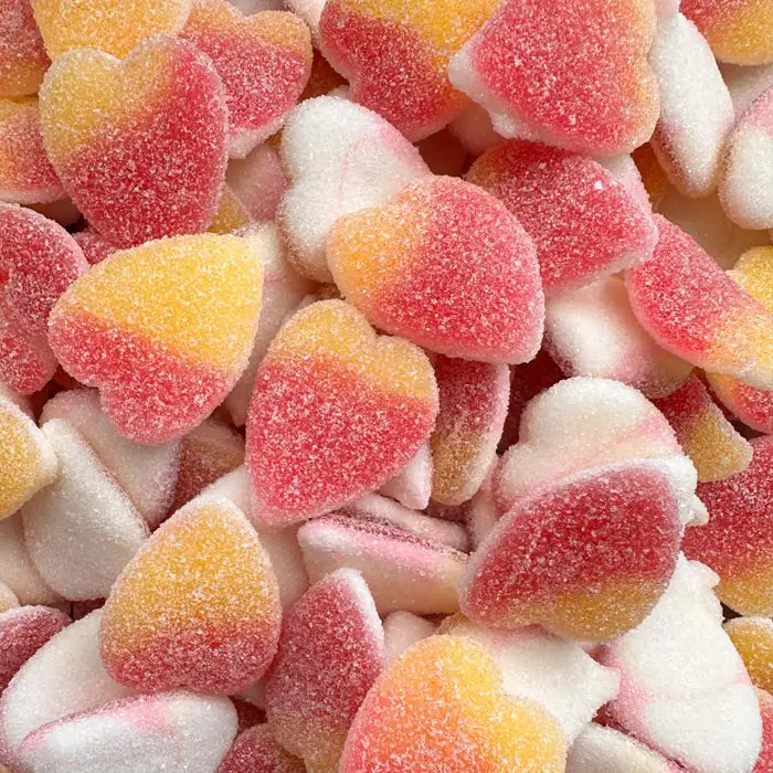 Sour Peach Hearts