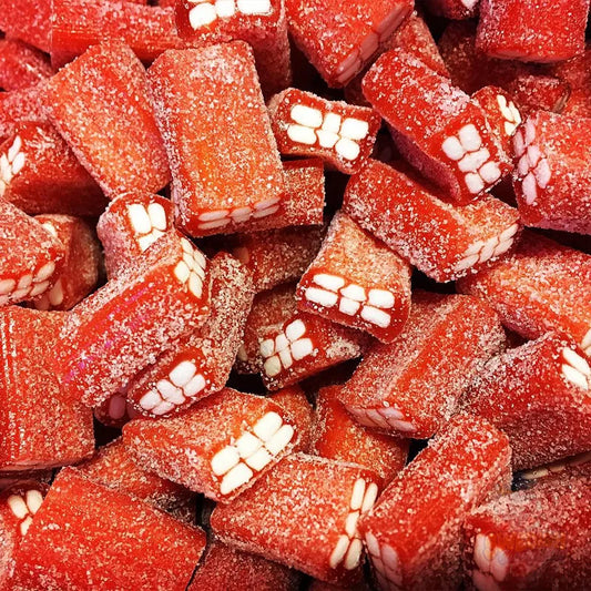Strawberry Sugared Bricks