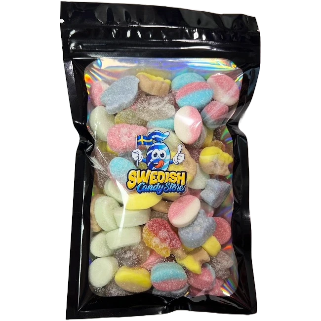 Swedish Candy Store Bubs Baby Mix – a fun assortment of sweet and chewy Swedish candy, featuring baby-themed gummies.
