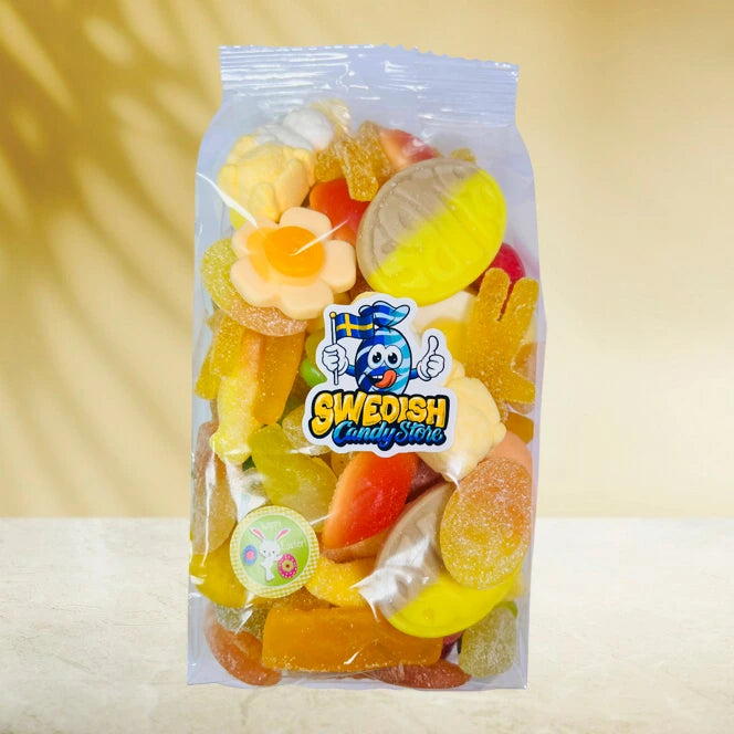 Swedish Candy Store - Easter Mix on a display