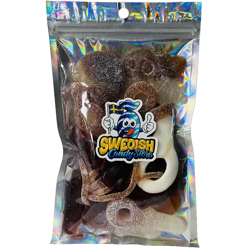 Swedish Candy Store Cola Mix – a fizzy and flavorful selection of cola-inspired Swedish candies.