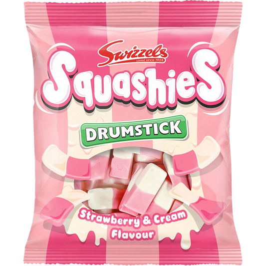 Swizzels Strawberry/Cream Squashies Packaged