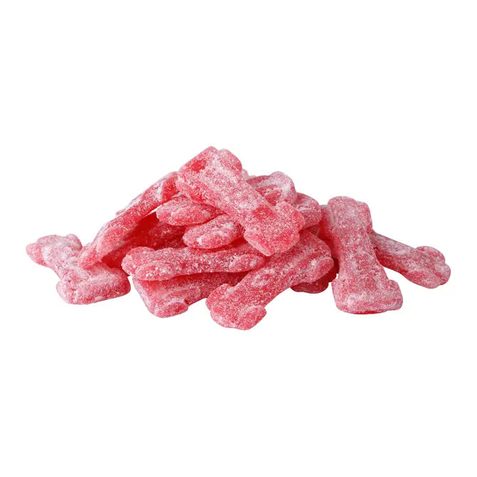 Ferrari Salt Hallon, chewy Swedish candy with salty raspberry-flavored gummy cars