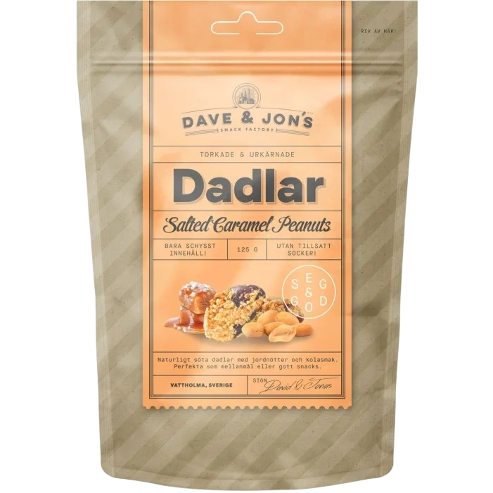 Dave & Jon's Dates Salted Caramel Peanuts