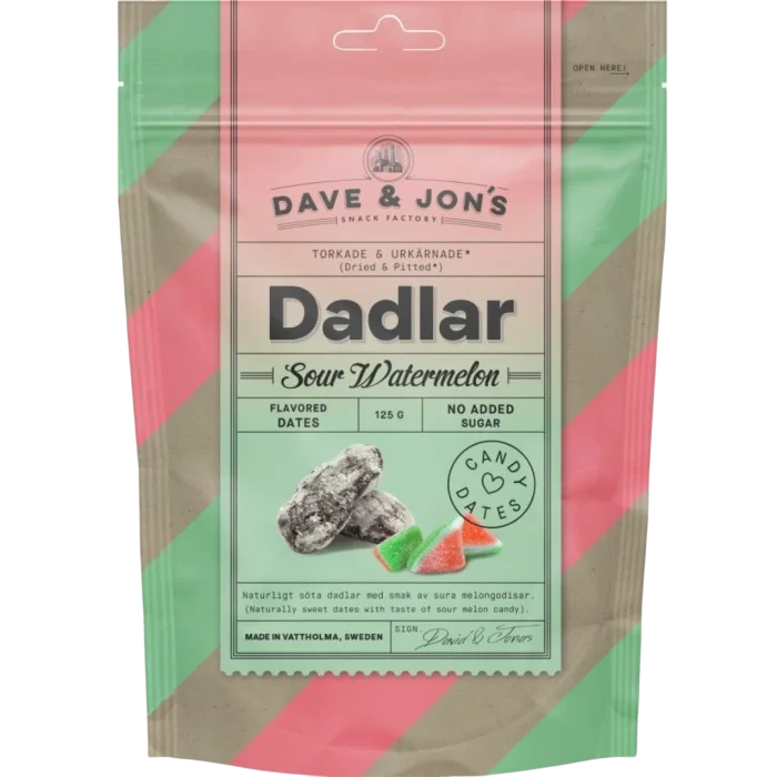 Dave & Jon's Dates Sour Watermelon