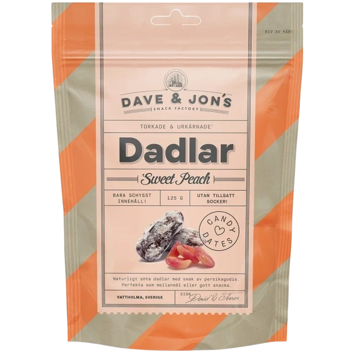 Dave & Jon's Dates Sweet Peach
