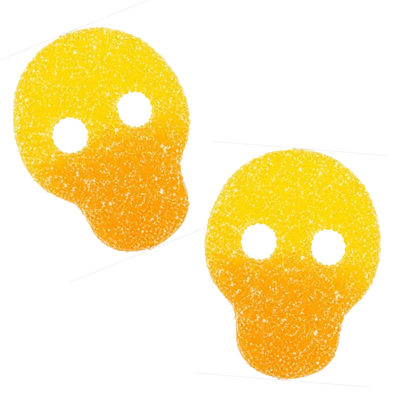 Sour Passion Fruit Skulls