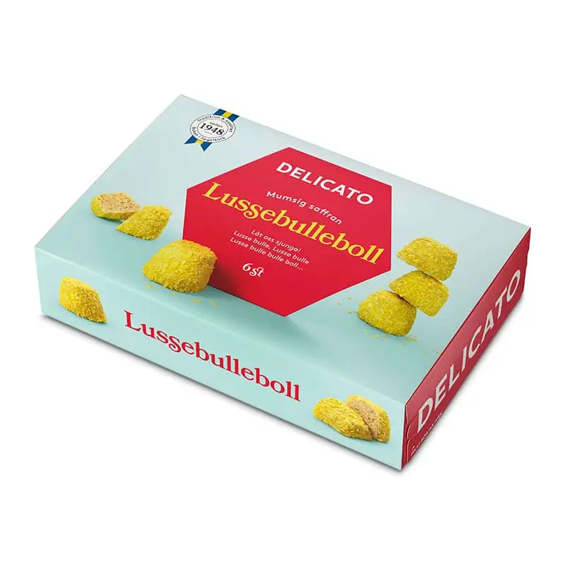Lussebulleboll 6-pack