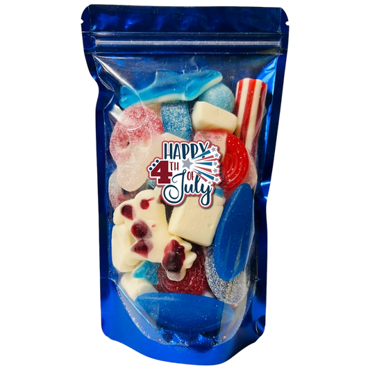 Limited Edition 4th of July Candy Mix – Red, White & Blue Celebration Treats