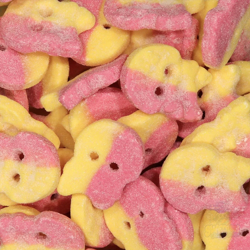 Bubs Raspberry/Lemon Skulls - Swedish Candy Store – Swedish Candy Store, CO