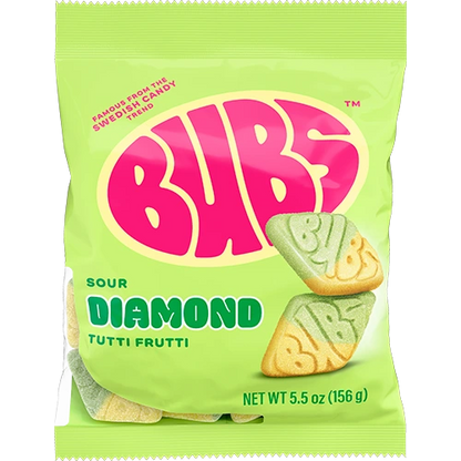BUBS Sour Tutti Frutti Diamond
