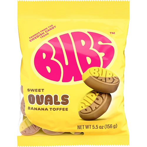 Bubs Sweet Banana Toffee Ovals