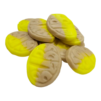 Banana Ovals by Bubs offer a fun, fruity treat with the smooth taste of banana in every bite.