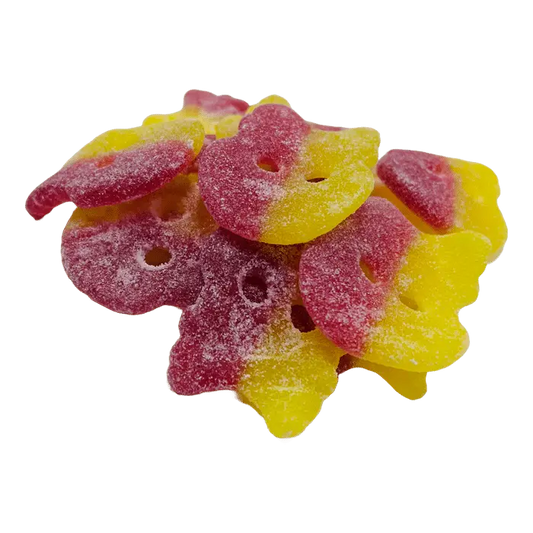 Bubs Big Sour Skull is a large, chewy Swedish candy with a bold, tangy sour flavor.