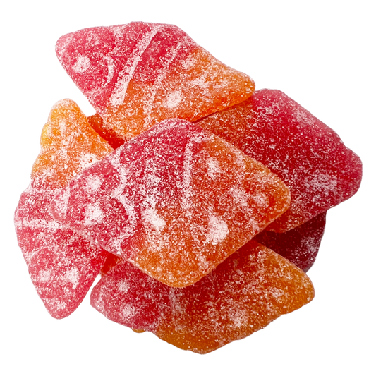 A chewy and flavorful Bubs Cool Peach Melba Romb, combining sweet peach and smooth vanilla in a classic Swedish treat.