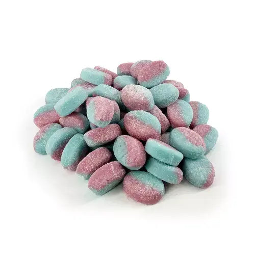 Bubs Goody Raspberry Blueberry – a colorful mix of Swedish candy with sweet raspberry and blueberry flavors.