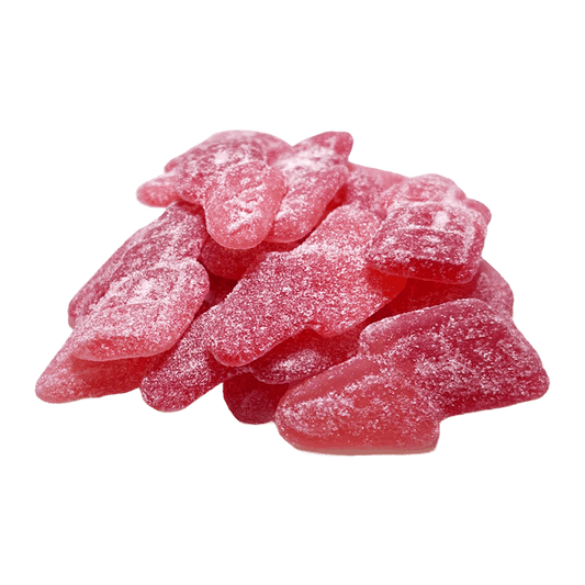 Bubs Sour Lightning is a Swedish candy featuring tangy, lightning-shaped gummies with a bold, fruity flavor.