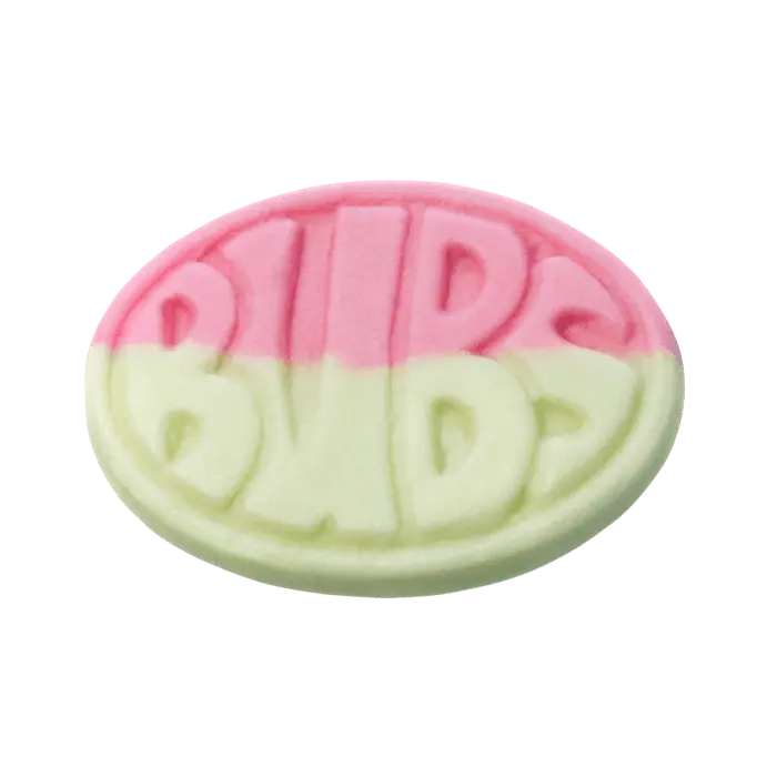 Watermelon Ovals by Bubs offer a fruity, mouthwatering treat with a soft, chewy texture.