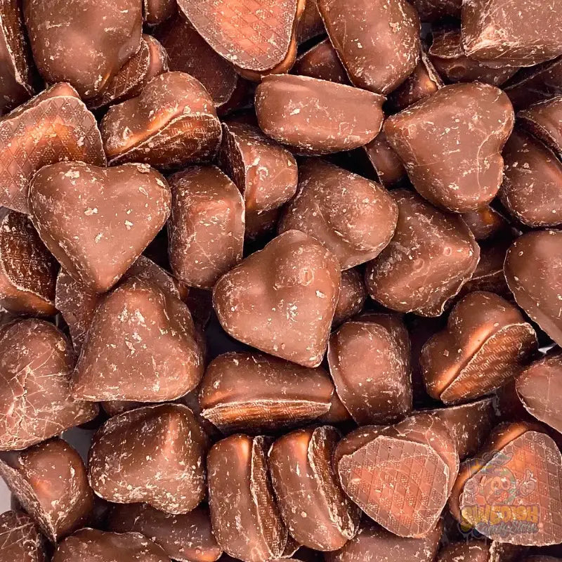 Chocolate Coated Marshmallow Hearts