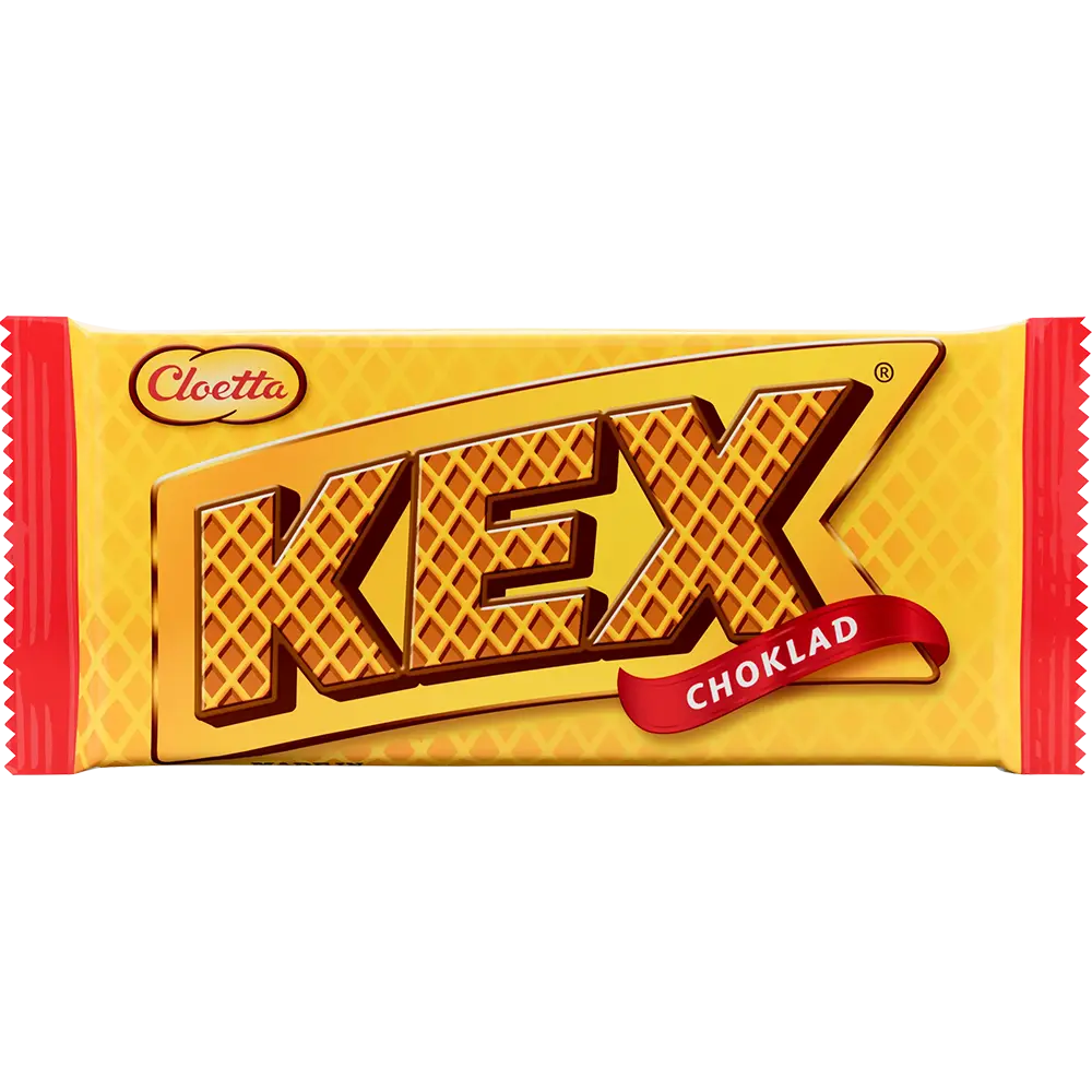 Cloetta Kexchoklad – a Swedish chocolate bar with crispy wafer layers covered in smooth milk chocolate.