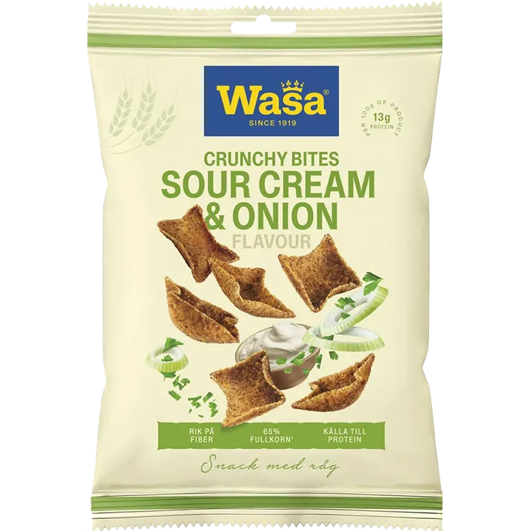 Crunchy Bites Sour Cream & Onion
