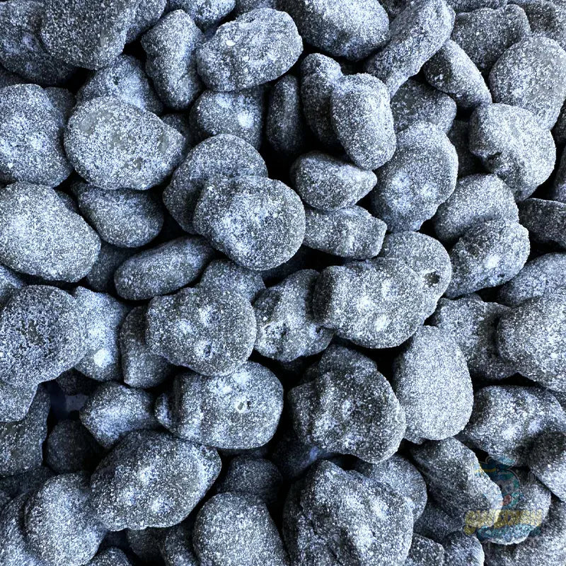 Foamy Salty Licorice Skulls