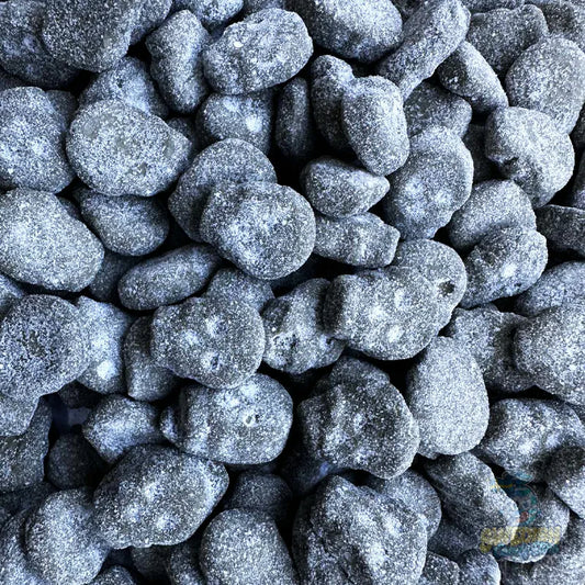 Foamy Salty Licorice Skulls