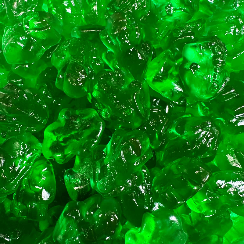 Green Jelly Gooseberry Frogs