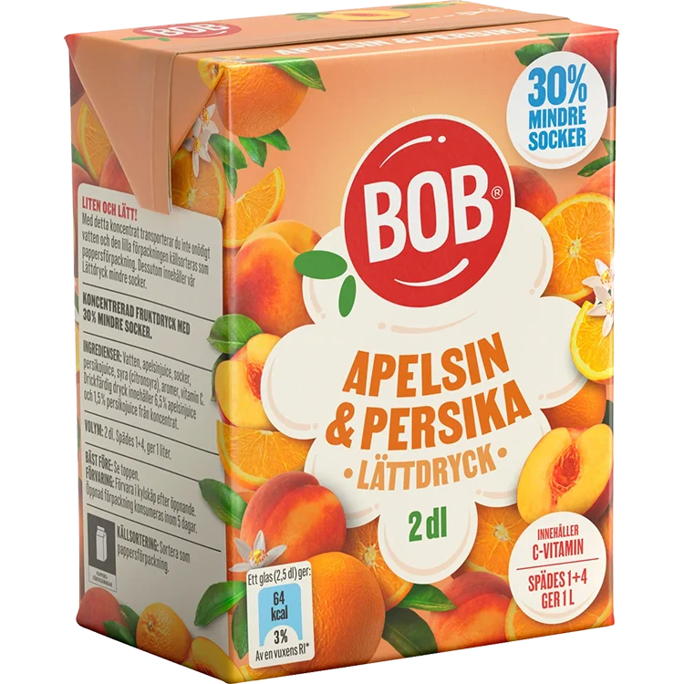 Orange & Peach Concentrate Drink