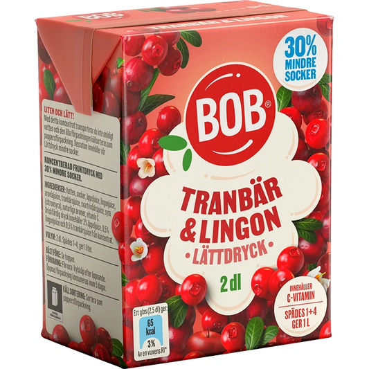 Lingonberry & Cranberry Concentrate Drink