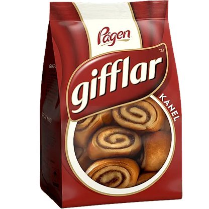 Pågen’s Gifflar offer a bite-sized, traditional Swedish pastry experience with a warm cinnamon flavor.