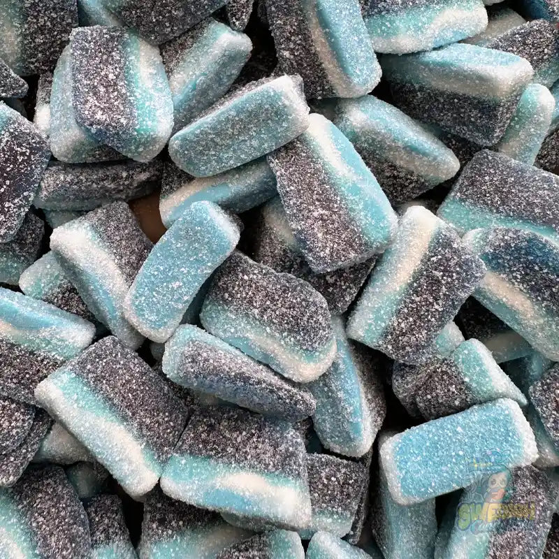 Sour Blue Raspberry Slices
