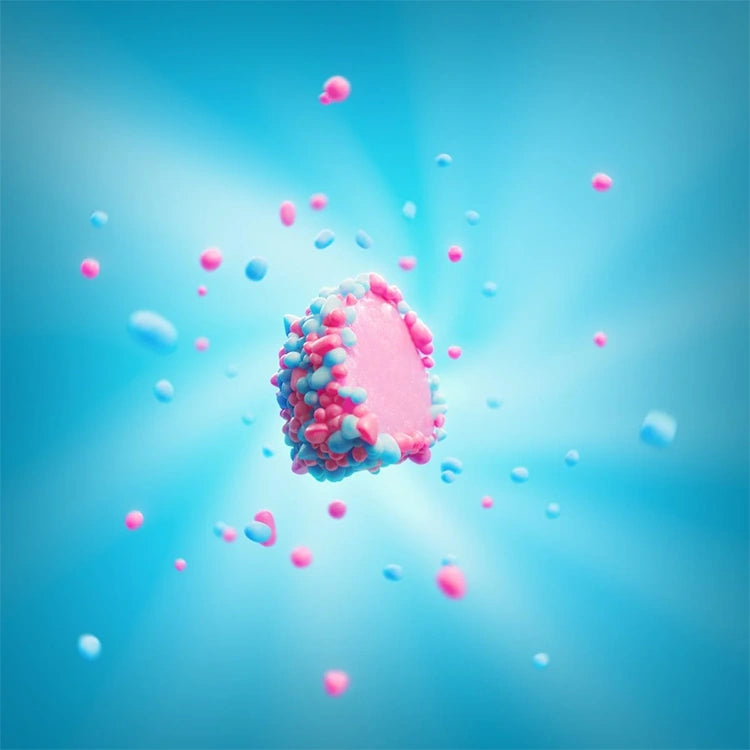 Sprinkled Foamies Sour Bubblegum