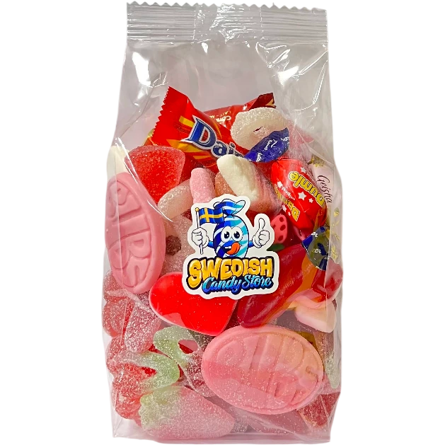 Swedish Candy Store Signature Cupid Mix 450g – a festive assortment of Swedish candy, perfect for Valentine's Day.