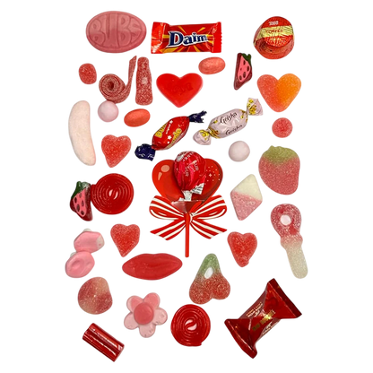 A 450g bag of Swedish Candy Store's Signature Cupid Mix, featuring a delicious blend of sweets for a romantic treat.