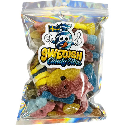 Sour Mix from Swedish Candy Store – a selection of zesty Swedish sweets, featuring fruity and chewy treats with a tangy kick.