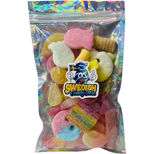 Swedish Candy Store Summer Mix Limited Edition – a special seasonal assortment of Swedish candy with fruity and refreshing flavors.