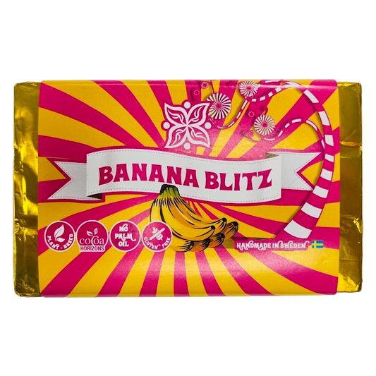 Banana Blitz Banana Oval Chocolate Bar