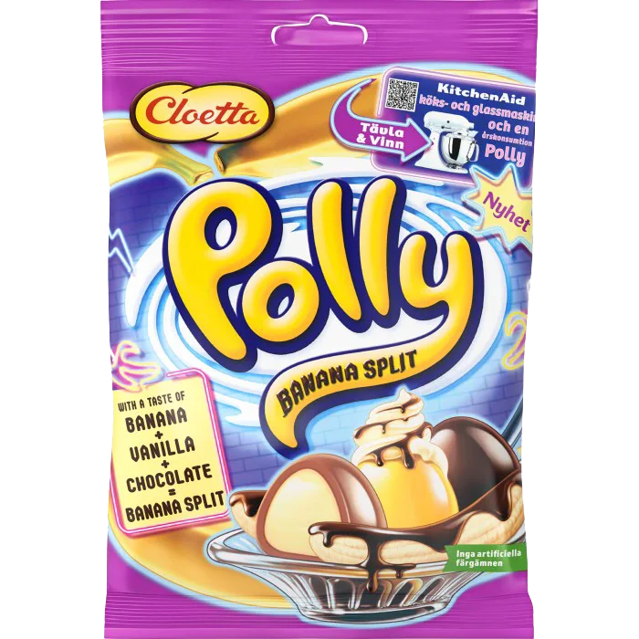 Cloetta Polly Banana Split
