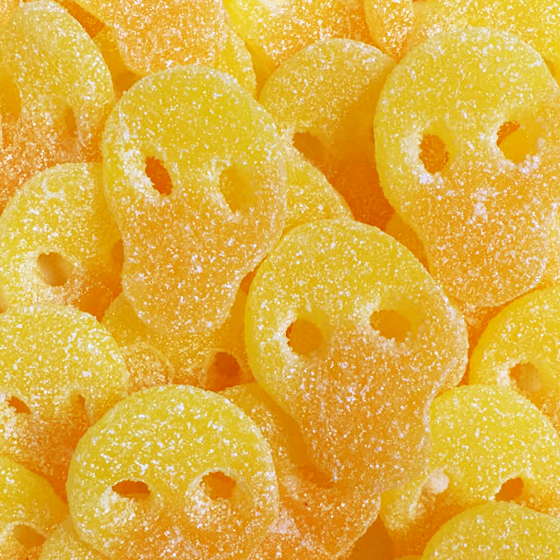 Sour Passion Fruit Skulls
