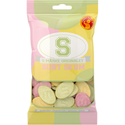 S-Märke Salt Skum - Swedish Candy Store